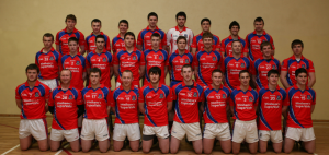 Sean Burke, centre row fifth from right, pictured as part of the winning St Thomas 2013 All Ireland Club Championship team 