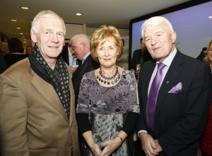 Michael Healy with Mary & Dave Croucher