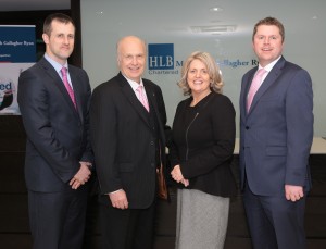 HLB International CEO Rob Tautges welcomes the McKeogh Gallagher Ryan partners to HLB