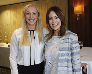 Michelle Loftus & Michelle Blake pictured at the Mid West Society of Chartered Accountants Spring Ladies event, sponsored by HLB McKeogh Gallagher Ryan 