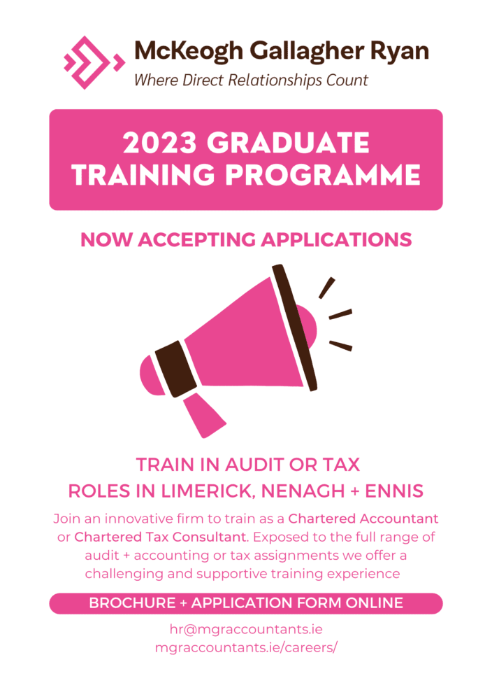 MGR's 2023 Graduate Training Programme